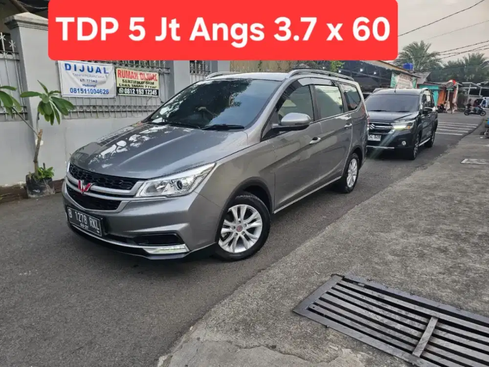 TDP 5 Jt Angs Termurah Wuling Cortez ST Luxury 2022 Matic AbuAbu LowKm