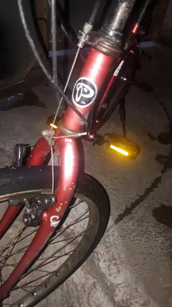 Sepeda gunung siap pakai