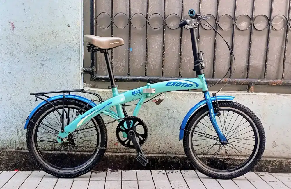 Sepeda Lipat Exotic 20 inc singel speed, harga pas.. Cipinang
