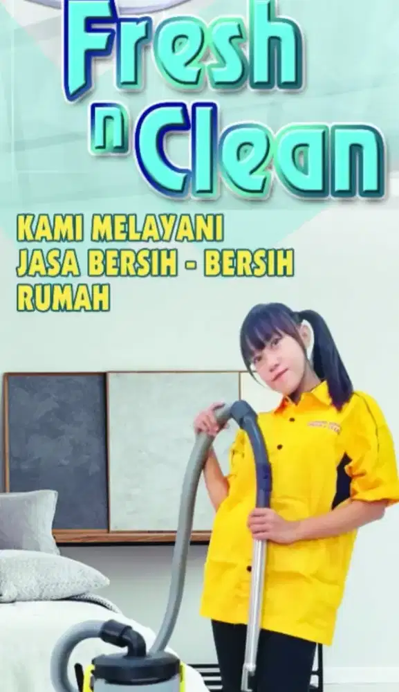 Jasa bersih bersih panggilan FRESH N CLEAN