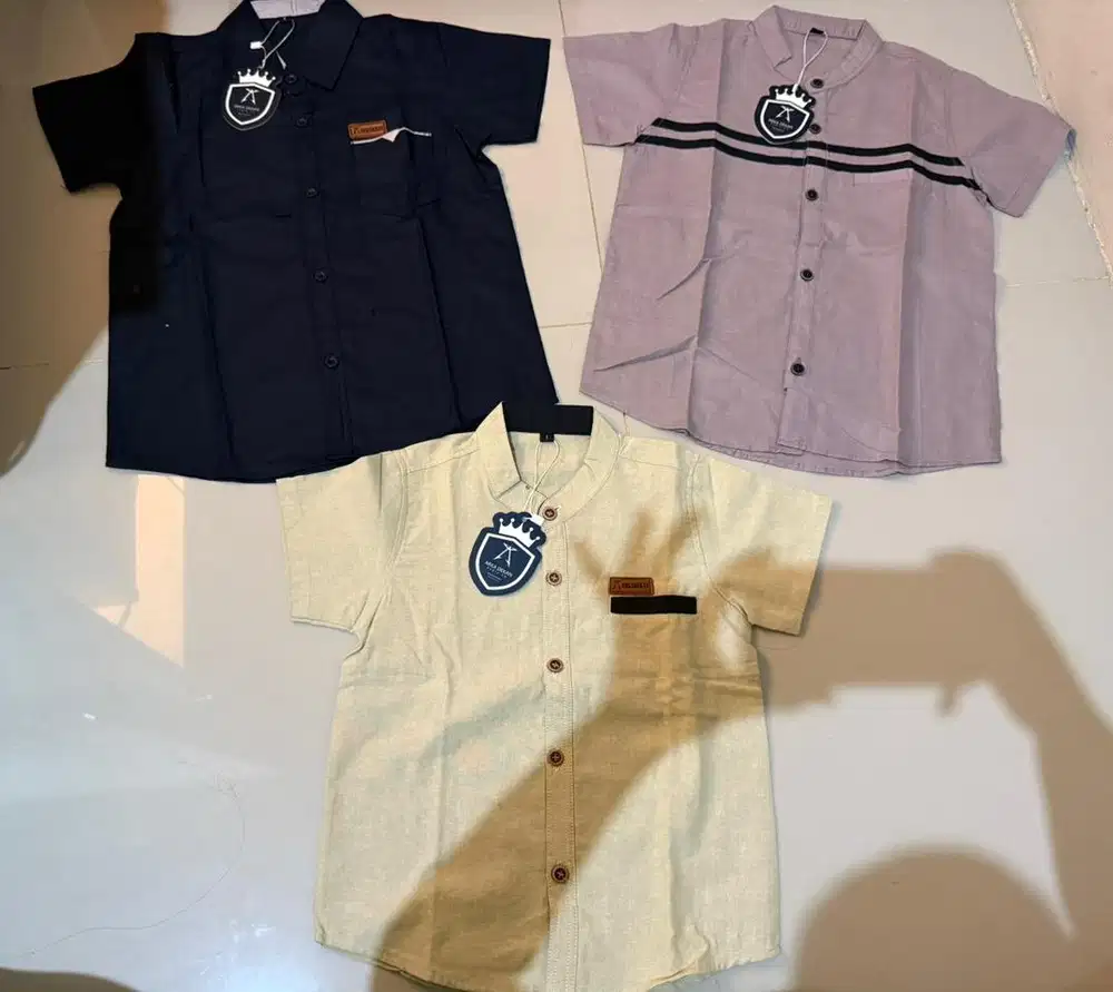Baju anak cowo 1-3 th kemeja