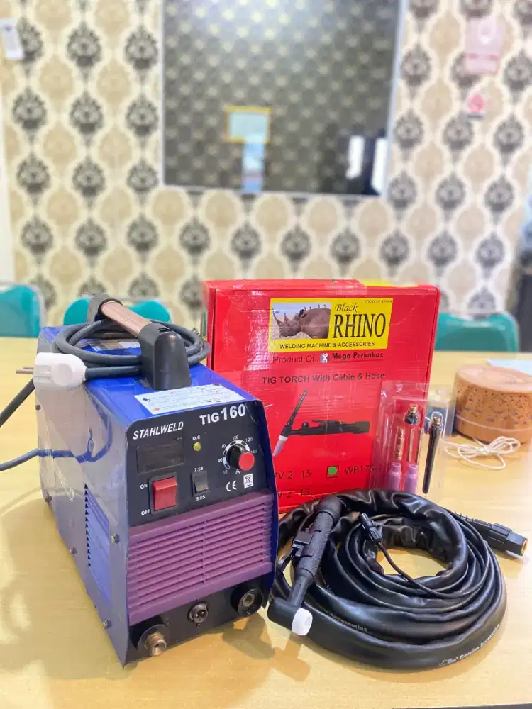 MESIN LAS TIG BEKAS 160A STAHLWELD MESIN LAS ARGON 160A BEKAS GTAW