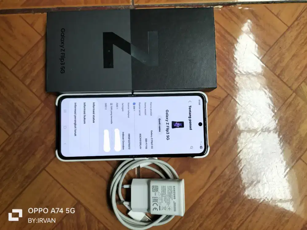 Galaxy Z Flip 3 8/256 Masih Orian No Minus Eks Garansi Resmi