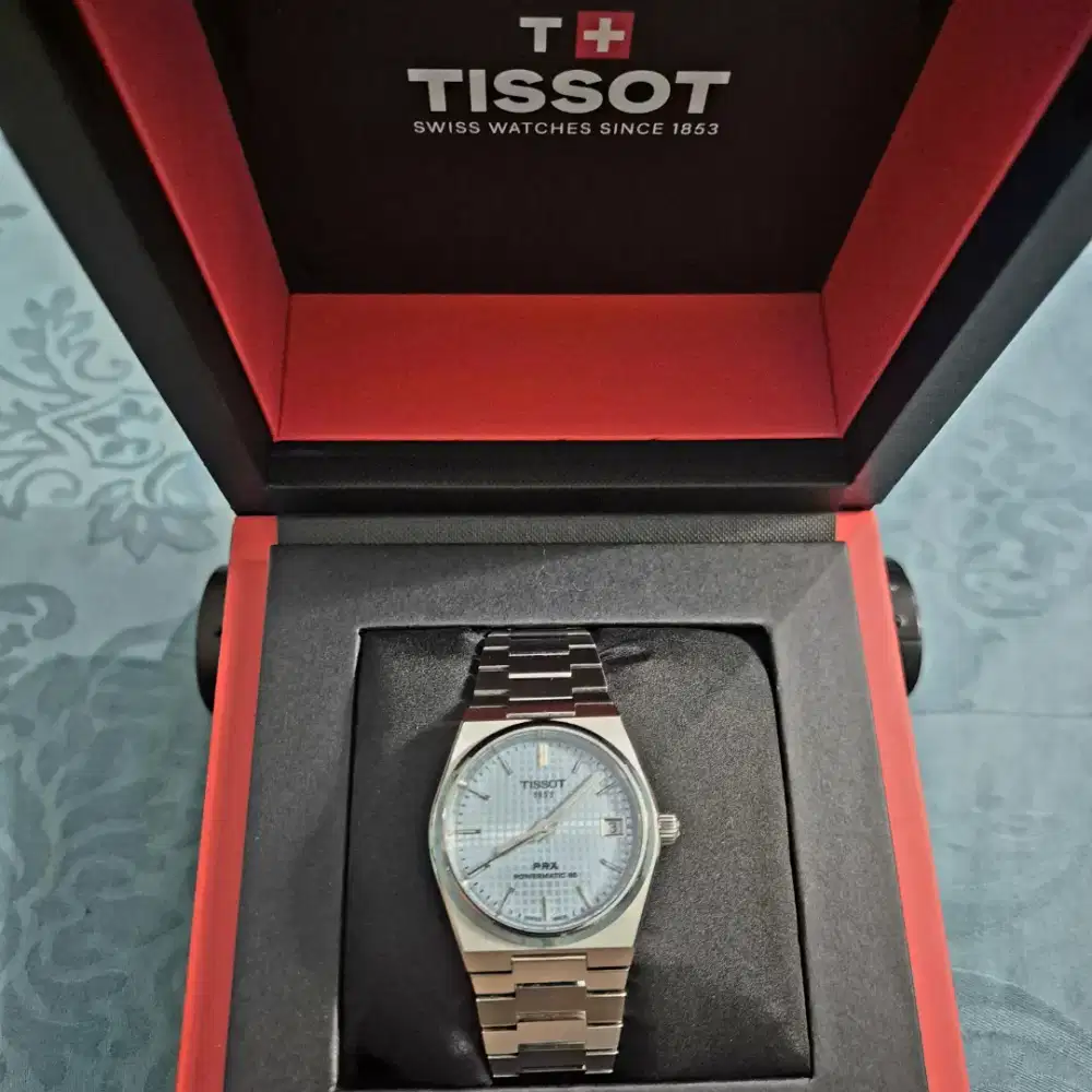 Tissot PRX Powermatic 80 35mm T Classic Ice Blue Dial