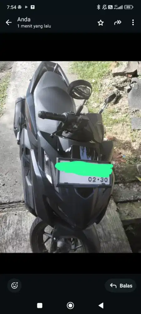 Jual over vario 160 cc gressss