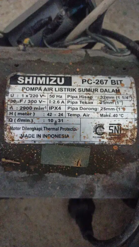 Pompa air SHIMIZU
