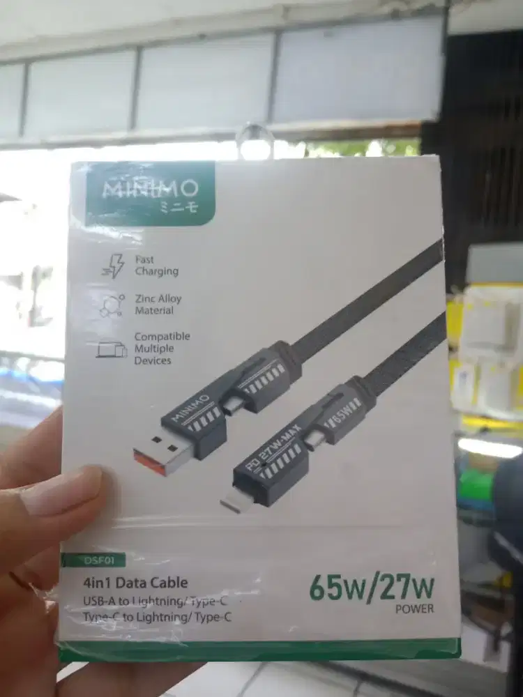 KABEL DATA 4 IN 1 MINIMO DSF01
