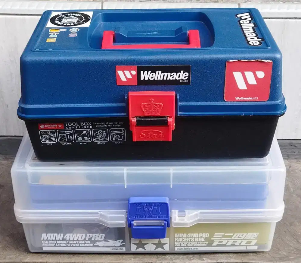 Toolkit Mini 4wd dan mesin Break in Dinamo