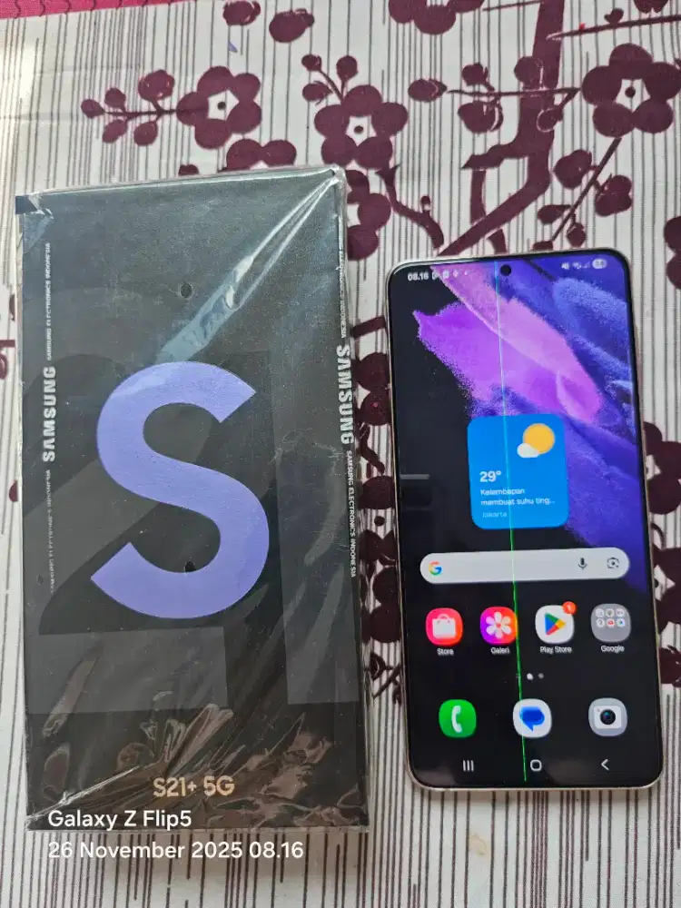 Samsung S21+ 5G 8/256 ex sein