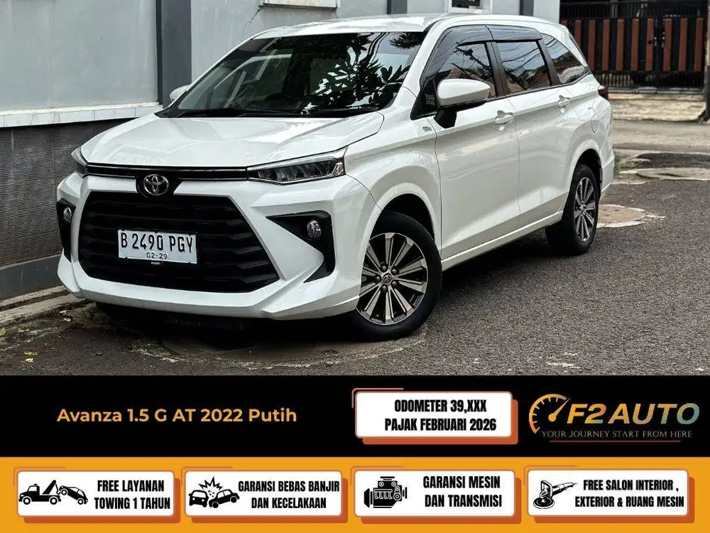New Avanza 1.5 G CVT 2022 Putih