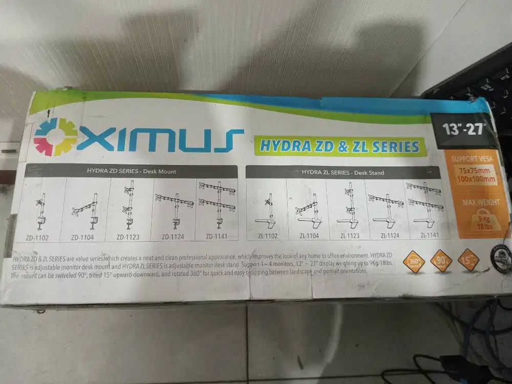 BRACKET JEPIT MEJA LCD LED TV 4 Monitor 13 - 27