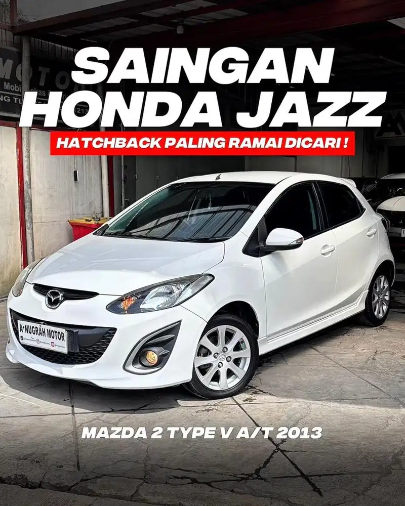 Low KILOMETER 60 RIBU !! Mazda 2 HATCHBACK MATIC 2013 || ANM