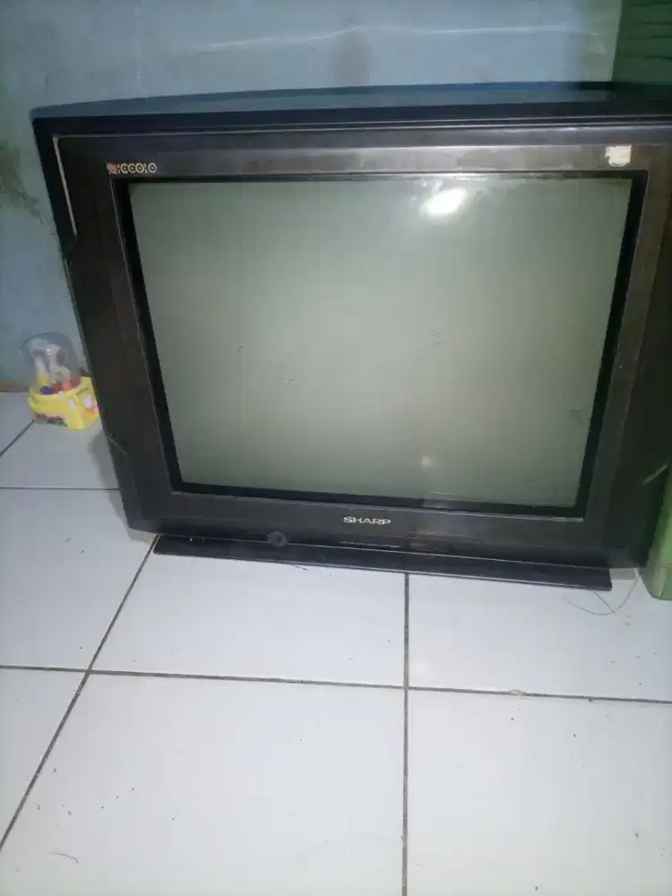 Tv sharp 21inc normal siap pakai