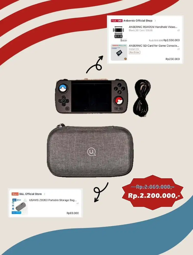 Anbernic RG405M Handheld Console Game