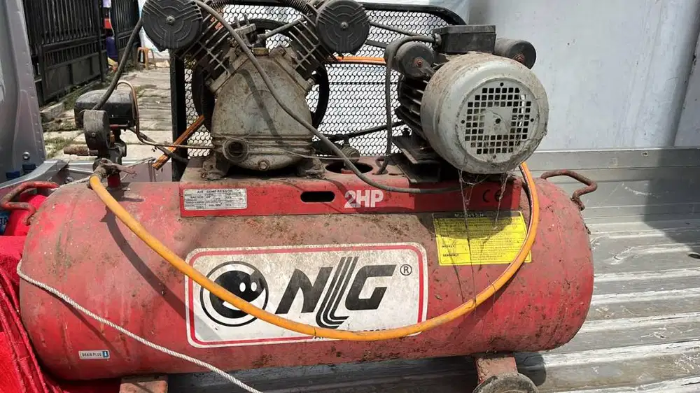 Di Jual sangat Murah compresor Angin NGL 2HP 200 Liter tenaga listrik
