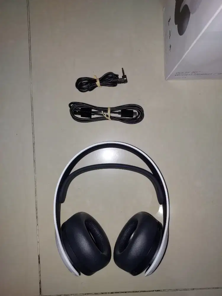 Headset Pulse 3D Playstation 5, Lengkap Full Set dengan Kotak (PS5)