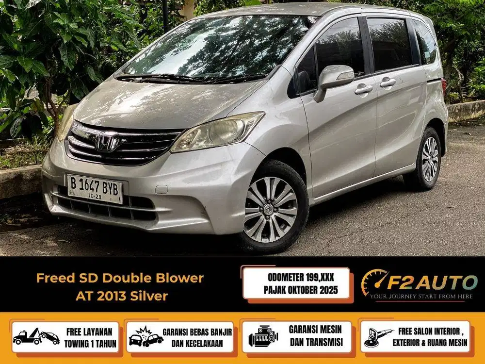 Honda Freed SD Double Blower AT 2013 Silver