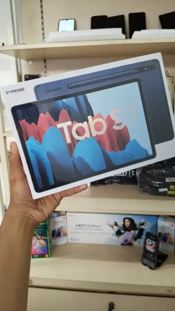 SAMSUNG TAB S7 6/128 BLACK NEW