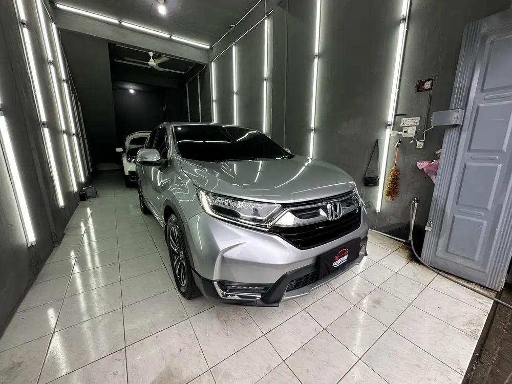 [ODO 4x.xxx] HONDA CRV TURBO PRESTIGE 2019 SILVER MATIC