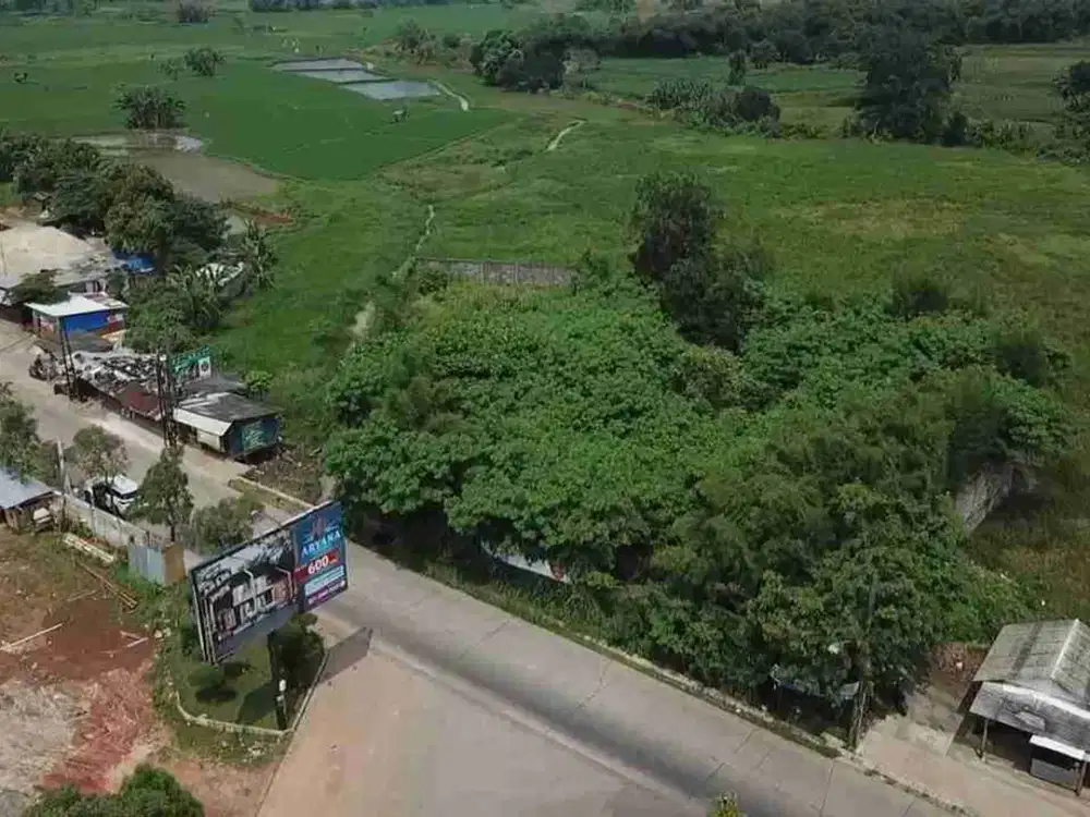 Disewakan tanah di jl diklat pemda lokasi strategis dekat gading serpong