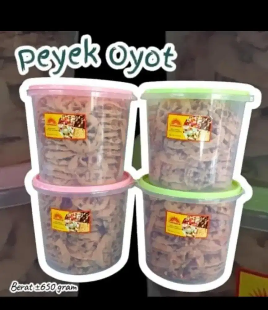 Peyek renyah . Peyek kacang