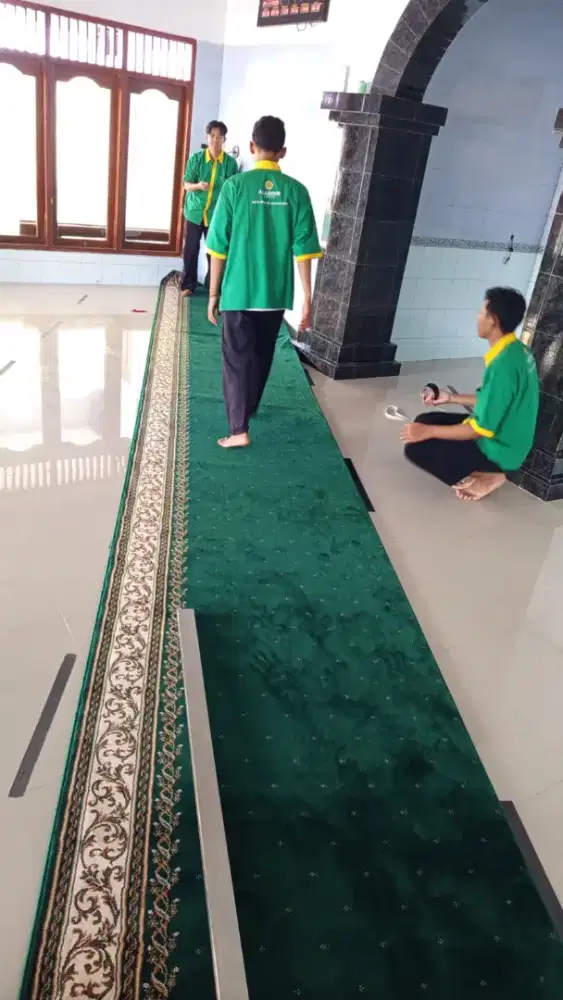 Ambal Sajadah Karpet Masjid Termurah. Tersedia Lokal maupun Import