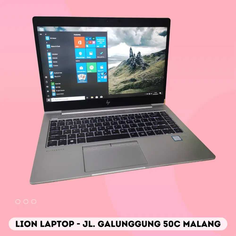 Core i5 Gen 8 RAM 8GB SSD 256GB HP Elitebook 840 G5 [26|11]