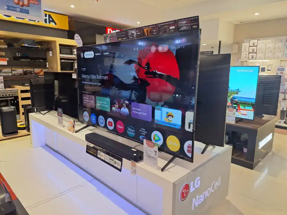 Sony led google tv 75 inci