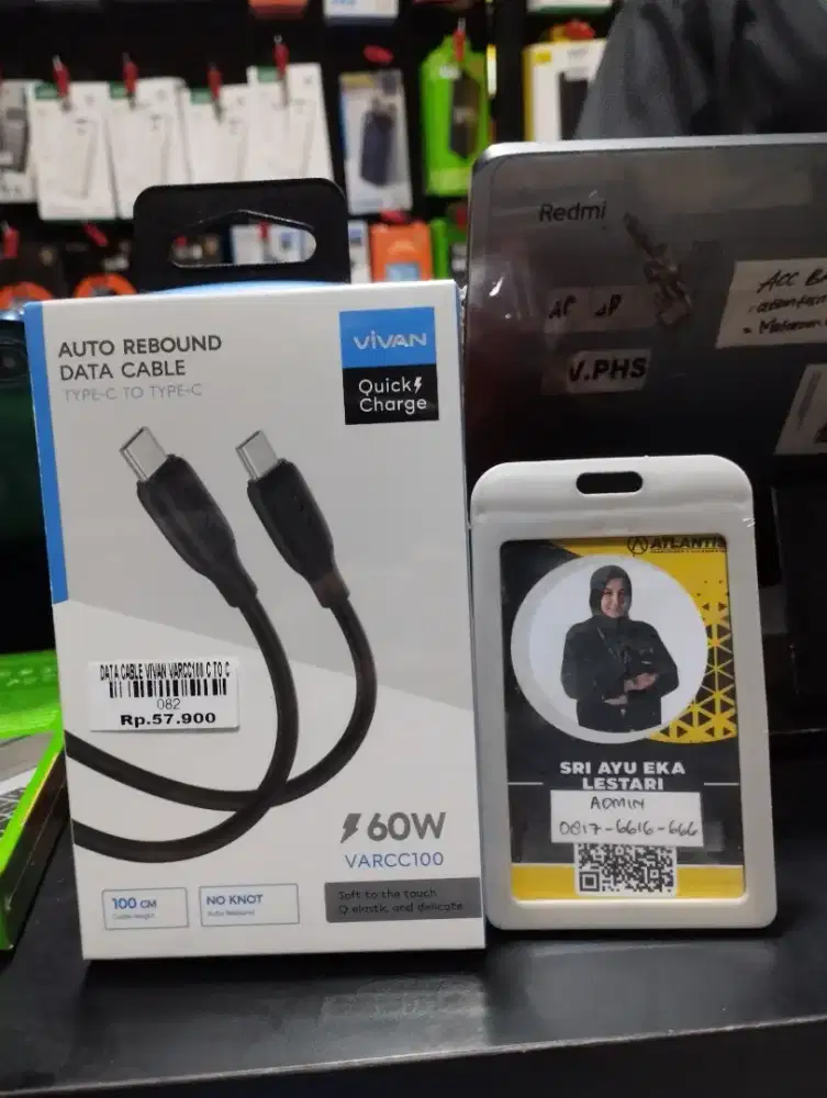 DATA CABLE VIVAN VARCC100 C TO C ATLANTIS DAHSYAT
