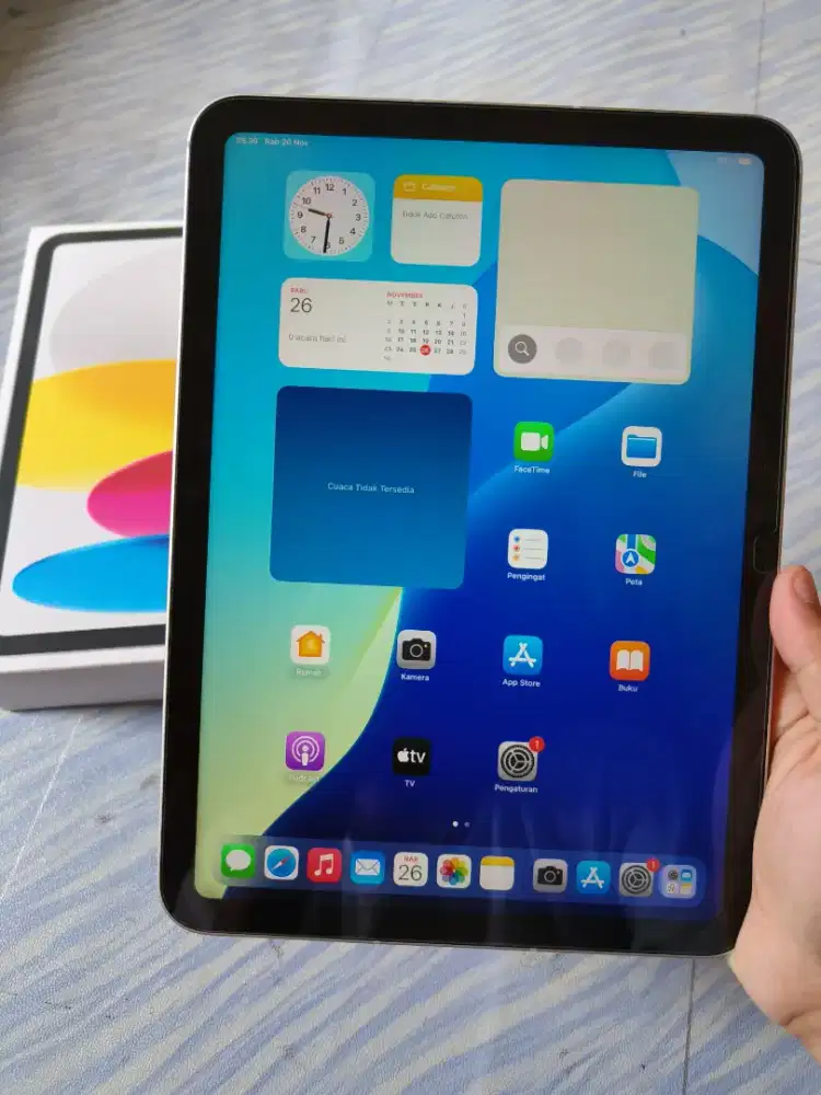 IPAD 11 256 GB RESMI IBOX VERSI CELLULER ( PAKAI KARTU ) SUPER MULUSS