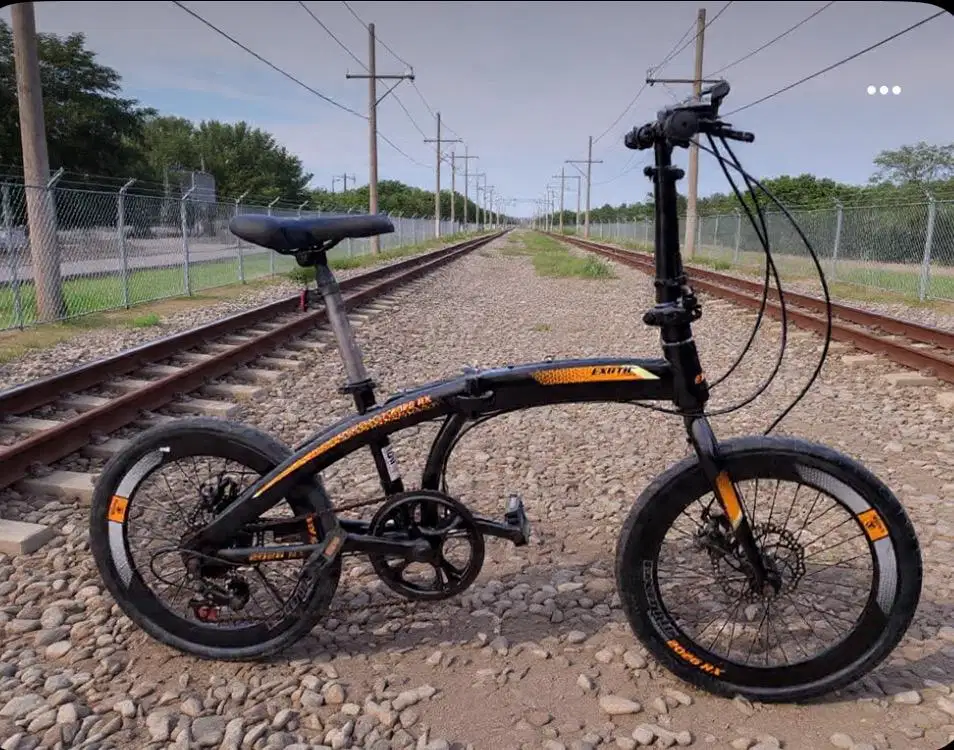 Sepeda lipat exotic 20 inch seken siap pakai