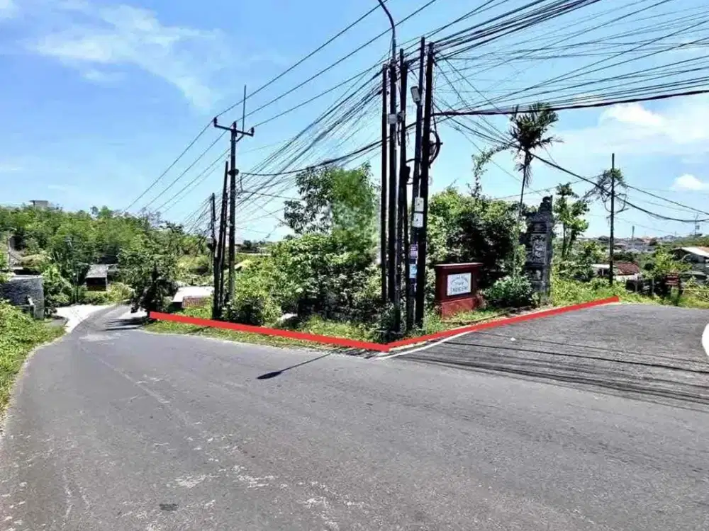 Tanah MURAH Strategis Jl Utama Goa Gong Ungasan