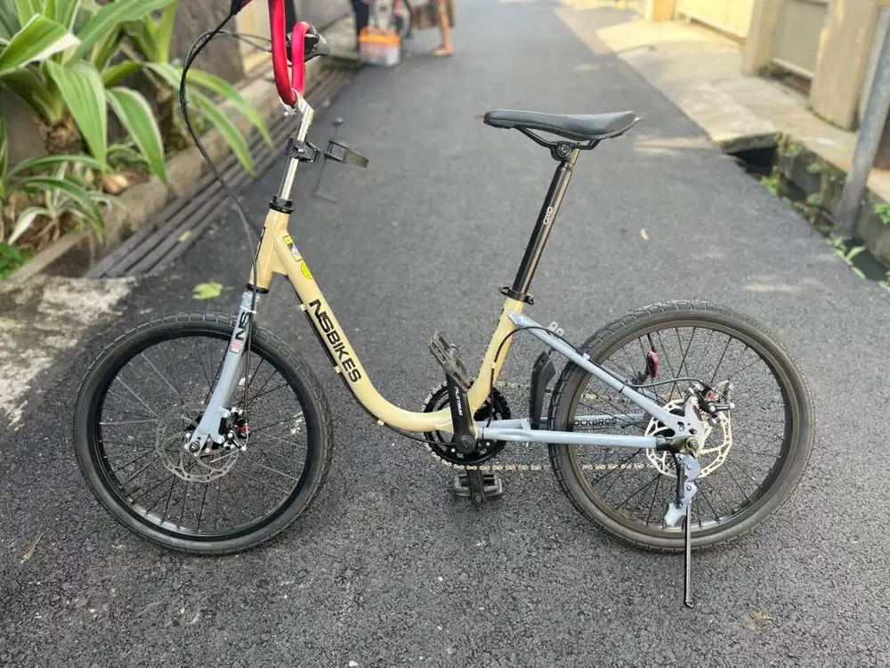 Sepeda Minions 20 Inch. 8 Speed. Double Disc