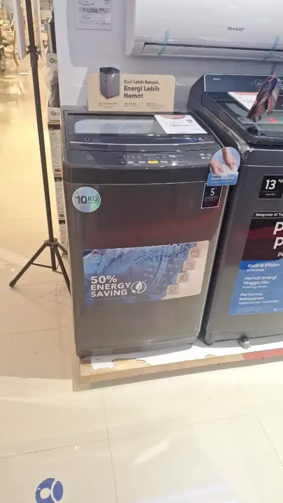 Kels mesin cuci top loading 10kg