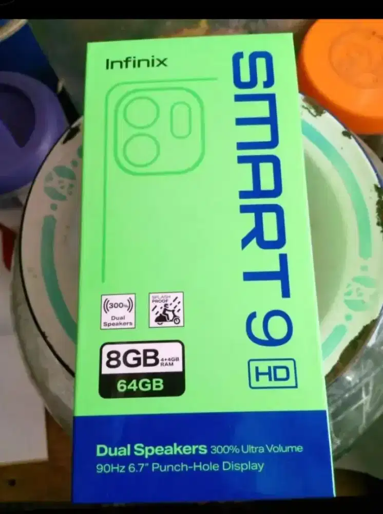 Hp infinix smart 9 second