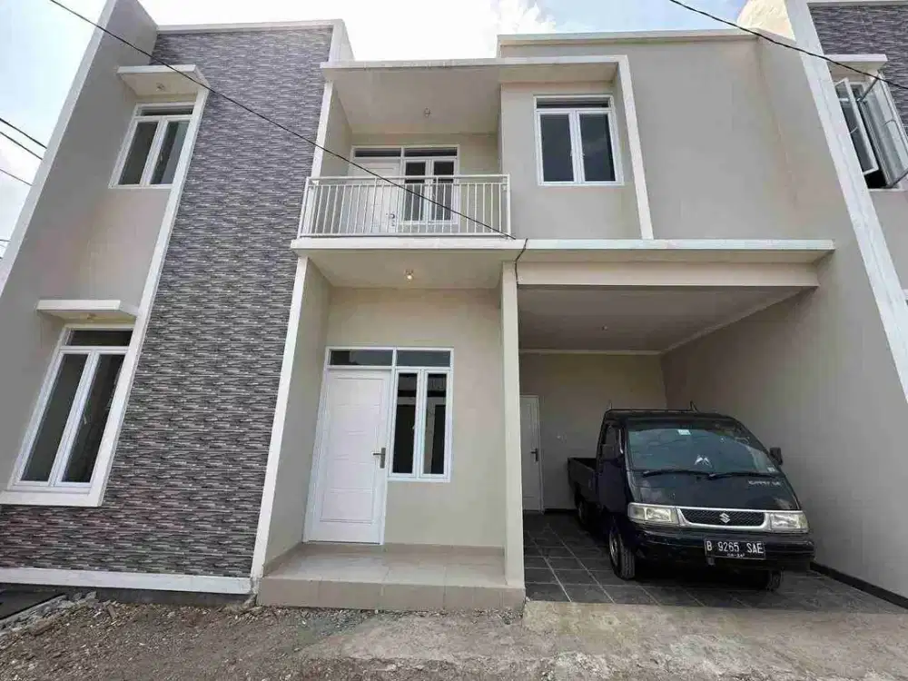 RUMAH 2 LANTAI DALAM CLUSTER DI BATU AMPAR - KRAMATJATI, JAKARTA TIMUR