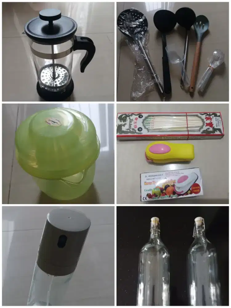 Alat Dapur dan Masak 12 pcs (masih ada)