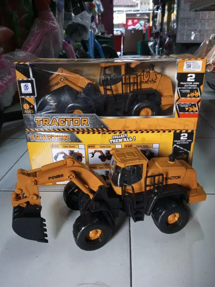 Mainan Anak Diecast Traktor