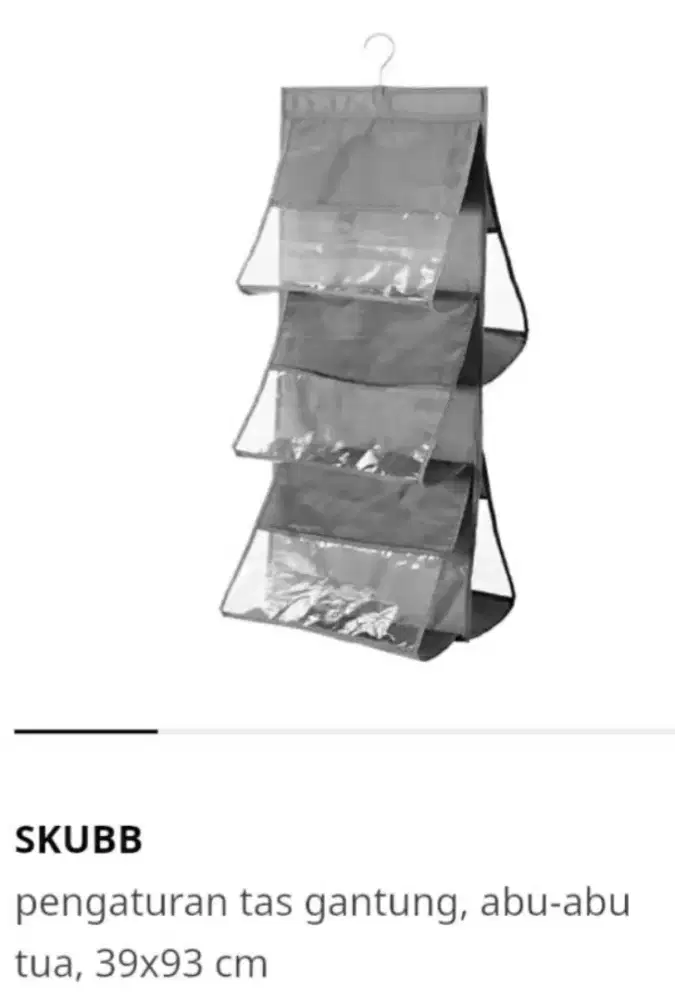 Tempat Gantung Tas Ikea