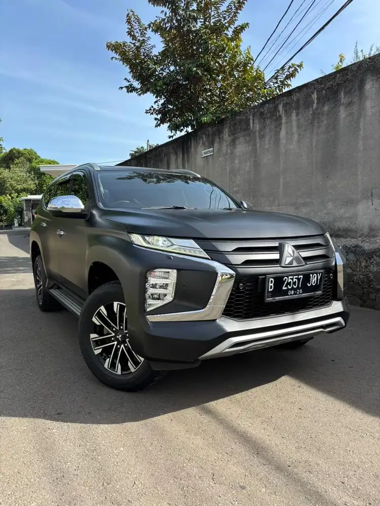 [CASH] Mitsubishi Pajero Dakar 2021 Murah Hitam 4x2 Tt Pribadi Dakar