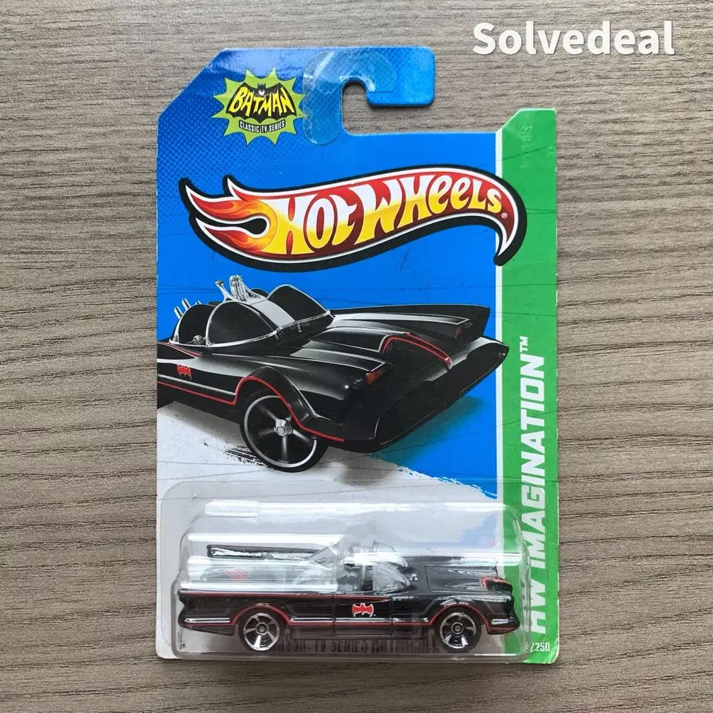 Hot Wheels Batman Classic TV Series Batmobile 2013 Hitam – Baru