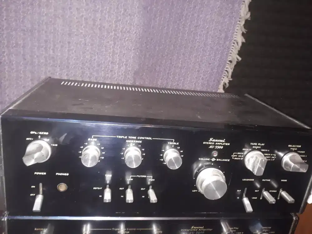Integrated Amplifier Sansui Au5500 Corona