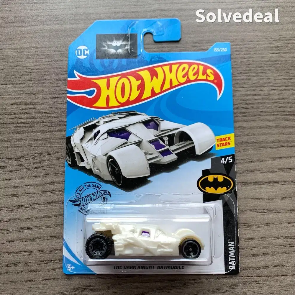 Hot Wheels Batman The Dark Knight Batmobile 2019 Putih – Baru