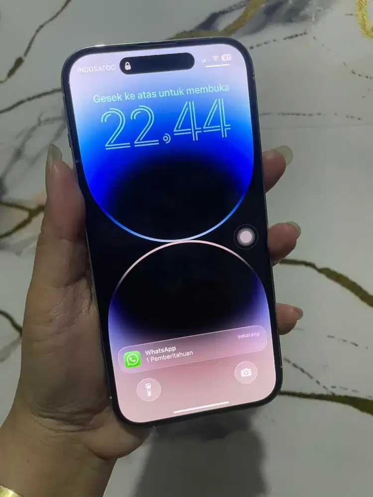Dijual iphone 14 pro 256 Ex inter All operator no minus like new