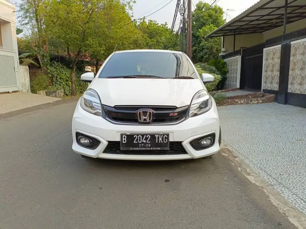 BRIO RS CVT 2016 .KM RENDAH TDP 2 JUTA