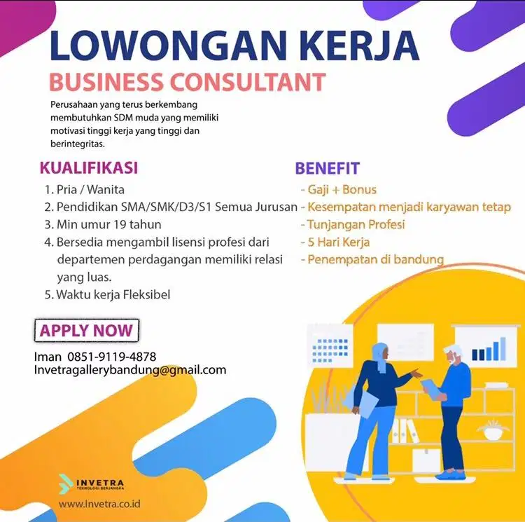 lowongan kerja PT INVETRA