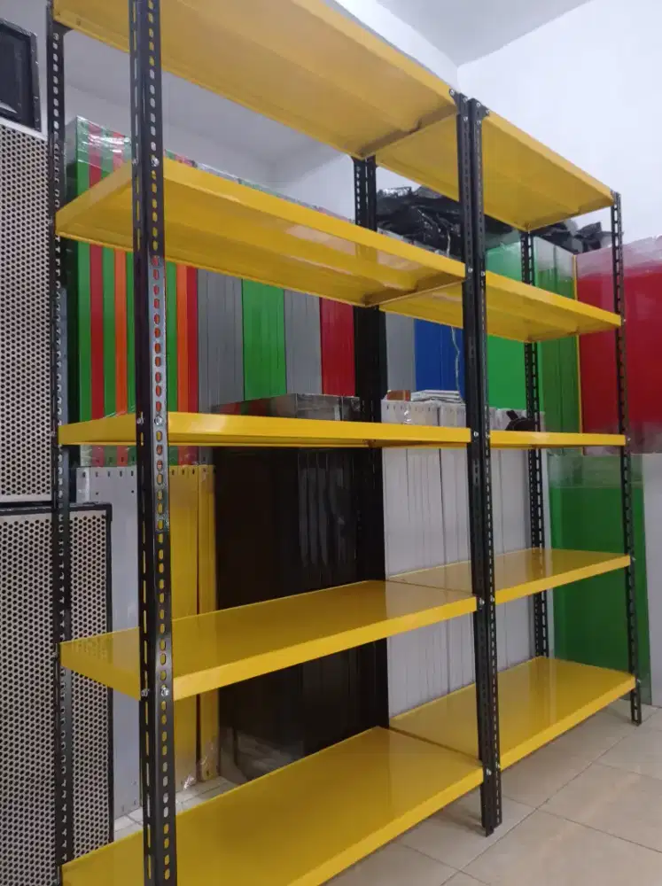 Rak besi rak siku lubang harga grosir