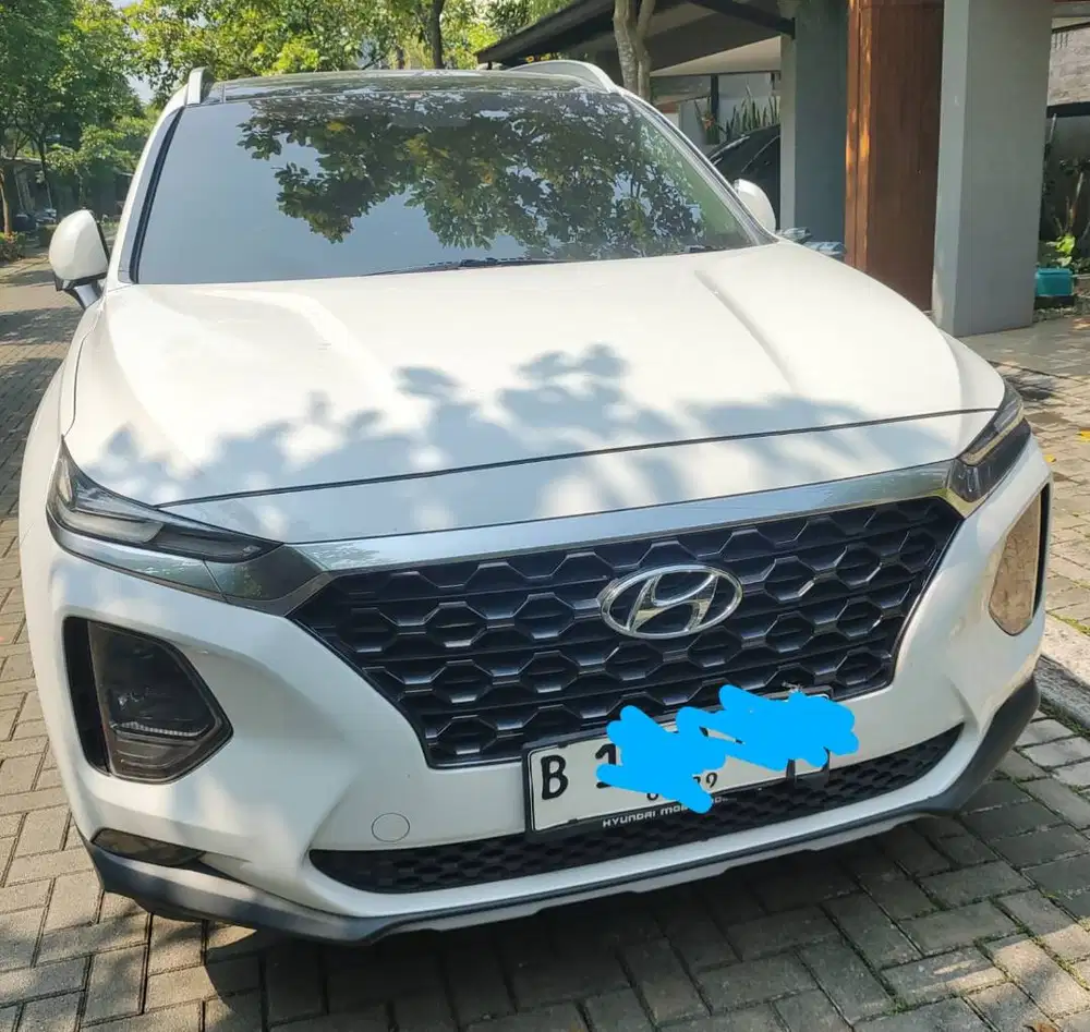 Hyundai SANTA FE (PUTIH) XG 2.2 CRDI DIESEL AT  Tahun 2019 NIK 2018