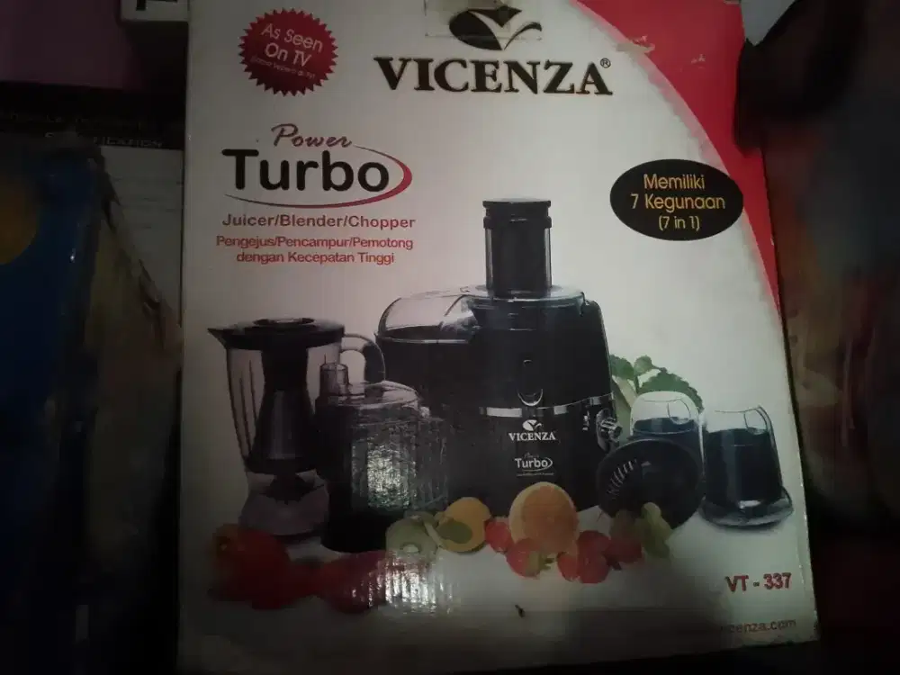 Jual Blender/Juicer merk VICENZA VT-337