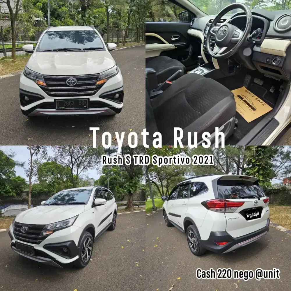 TOYOTA RUSH S TRD SPORTIVO 2021 MOBIL ISTIMEWA